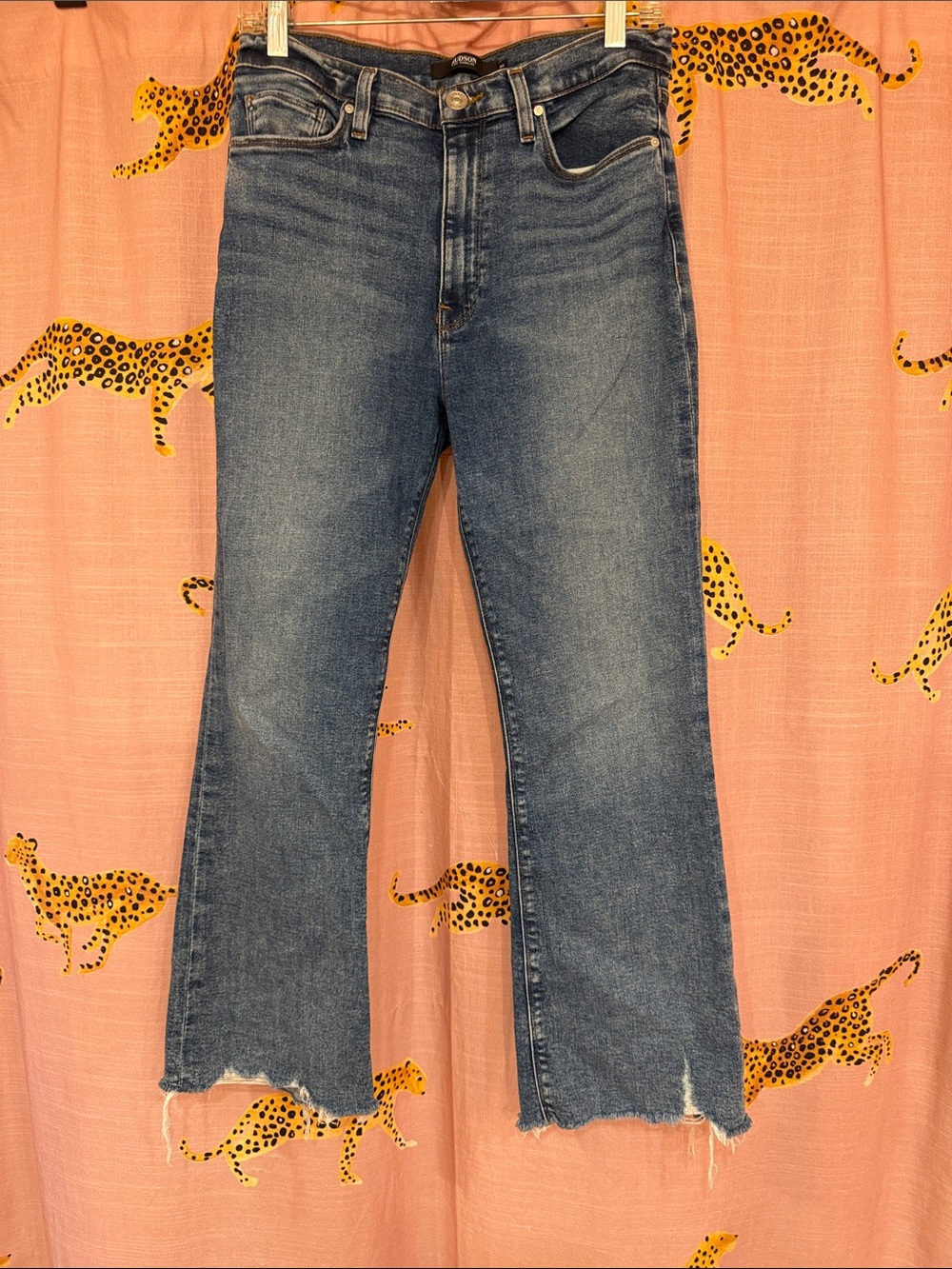 Hudson Barbara High Rise Bootcut Cropped Jeans - Picture 2 of 7